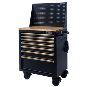 Caja de Herramientas Modular con 7 Cajones y Ruedas, Acero al Carbono de Alta Calidad con Recubrimiento en Polvo, Gabinete de Almacenamiento de Herramientas para Garaje, Soporte OEM - Product Image 6