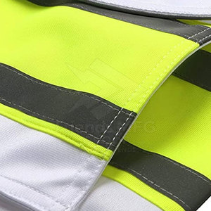 Meilleur gilet de sécurité ANSI Classe 1 à haute visibilité avec bande réfléchissante, coupe confortable et conception fiable pour un usage quotidien - Product Image 4