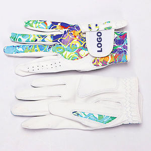 Gants de golf en cuir véritable de haute qualité pour gauche droite ajustement serré avec une texture lisse pour les sports de plein air entraînement en intérieur - Product Image 3