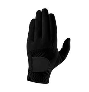 Gants de Tourisme Premium Antidérapants Personnalisés Blancs en Cuir Synthétique Peau de Mouton pour Hommes et Femmes, avec Compression Authentique en Microfibre et Fermeture Auto-agrippante Gauche - Product Image 4