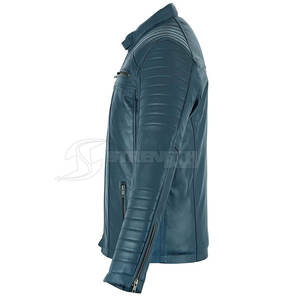 Veste en cuir pour homme au design personnalisé, nouvelle arrivée, veste en cuir de haute qualité pour homme, design tendance - Product Image 2