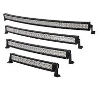 Barre Led de 50 pouces 120 180 288W Led-lichtbalk Gebogen Spot Flood off Road 96x3 4D Auto ATV 4x4 Offroad UTE Truck DRL