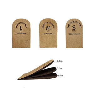 رفع كعب قابل للتعديل زيادة ارتفاع حذاء النعال طول الساق التناقض <span class=keywords><strong>3</strong></span> طبقات المصعد نصف النعال - Product Image 1