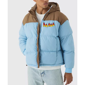 Chaqueta Acolchada Vintage Personalizable para Hombre y Mujer, con Exquisito Patrón de Bordado en la Parte Delantera, Chaqueta Acolchada de Invierno OEM de Fábrica - Product Image 5