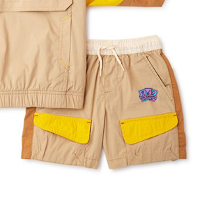 Ensemble short coupe-vent pour homme, respirant, anti-UV, en polyester/coton tricoté, vêtements de sport, entraînement, mode extérieure, protection solaire - Product Image 4