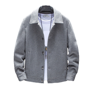 Oem diseño de logotipo personalizado chaquetas de lana para los hombres chaquetas de trabajo de los hombres para la primavera y el otoño chaquetas para chicos - Product Image 6