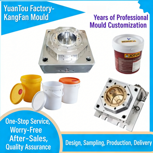 Moules professionnels pour seaux en plastique et seaux en plastique durables, conception PROE, base HASCO, acier P20/718, service après-<span class=keywords><strong>vente</strong></span> garanti - Product Image 1