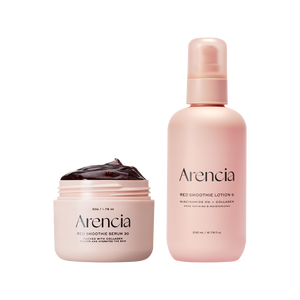Red Smoothie Set (Red <b>Serum</b> 30ml & Red Lotion) Niacinamide Ingredient for <b>Face</b> Use - Product Image 1
