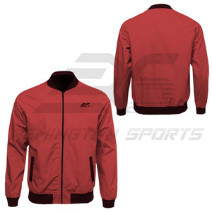 Wholesale <b>Slim</b> <b>Fit</b> Lightweight Sportswear Casual Bomber <b>Jacket</b> 2024 Comfortable Hot Sale Men Bomber <b>Jackets</b> - Product Image 1