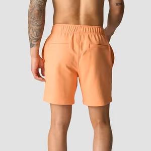 2025 Wholesale Custom Made logo Printed Good Quality 100% Cotton <b>Fleece</b> Men Sweat Casual Sweat <b>Shorts</b> for Men - Product Image 4