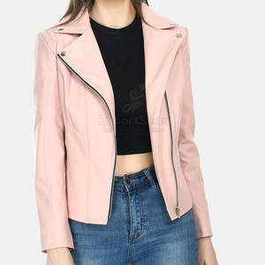 Chaqueta de cuero PU duradera con acabado elegante Chaqueta de cuero de diseño moderno con capa interior suave - Product Image 3