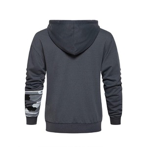 Men's Hooded <b>Camouflage</b> Tracksuit Full Zipper Casual Sportswear Set Breathable Polyester Autumn Wear - Product Image 5