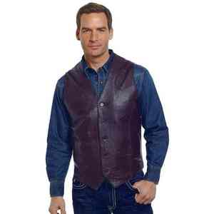 Chaleco de cuero personalizado de alta calidad para hombre, para motocicleta, bicicleta, transpirable, nueva ropa de moda para decoración de botones de invierno, servicio OEM - Product Image 5