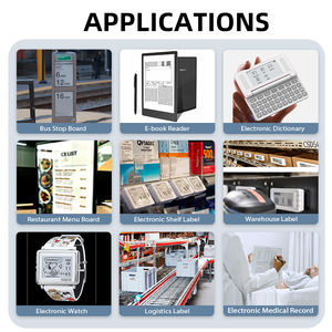 薄型2.66インチEInkパネルEPD電子ペーパーブラック & ホワイトEpaperモジュール<span class=keywords><strong>E-Ink</strong></span> Einkディスプレイ画面180度近く - Product Image 5