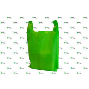 Bolsa para Camisetas Verde 40+18x65cm 60gsm Novotex TNT 240pcs B2B - Product Image 1