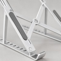 Support de tablette PC en métal réglable, support pliable pour ordinateur portable, support de refroidissement, support en aluminium compatible avec iPad