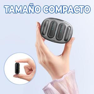 Dual Wireless Lavalier <b>Microphone</b> Set <b>Bluetooth</b> Fast Charging Base Intelligent Type - Product Image 4