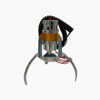 Machine de jeu d'arcade à grue électrique filaire, prise universelle, structure en acier inoxydable et aluminium, fonctionnement à pièces, version anglaise