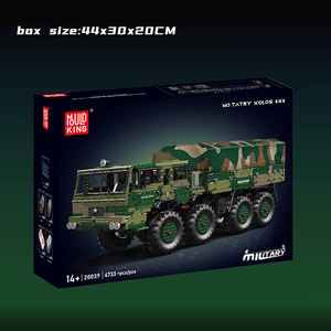 Mould <span class=keywords><strong>King</strong></span> 20039 Camion <span class=keywords><strong>militaire</strong></span> KOLOS 8X8 Jouets de construction 20040 Techniques APP Voiture de combat télécommandée Briques pour enfants - Product Image 6