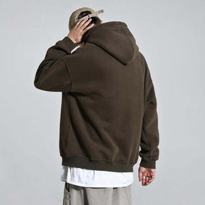 Fabricante personalizado francés Terry Sudadera con capucha en blanco Unisex 380gsm 400 450 500 Gsm 100% algodón de gran tamaño sudaderas con capucha de peso pesado para hombres - Product Image 2