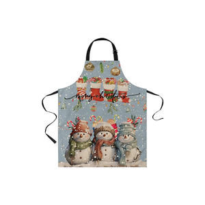 Hot Sale Bestselling Pure Cotton Customized Print Adjustable Strap <b>Cooking</b> Kitchen <b>Apron</b> at Low Price - Product Image 3