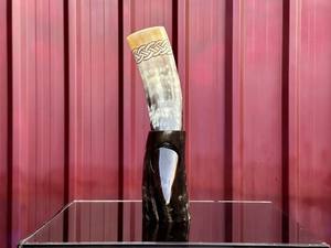 Cuerno de vaca Natural 100% hecho a mano, cuerno para beber, económico Vikingo, estilo Animal Medieval, herramienta para beber cerveza pulida - Product Image 5