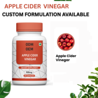 Cápsulas de Extracto de Vinagre de Sidra de Manzana de Marca Privada, 90 Unidades, Suplemento Dietético para Adultos, Apoyo al Apetito, OEM ODM