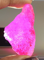 Pink leuchtend rosa Saphir FL Grade Lab Erstellt rohe Edelsteine mit Mohs Härte 9 Luxuriöser Diamant