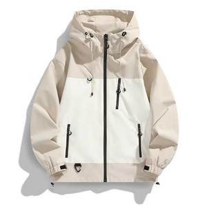Custom <b>Utility</b> Windbreaker <b>Jacket</b> Manufacturer Outdoor Clothing Spring Hooded <b>Jacket</b> for <b>Men</b> - Product Image 5