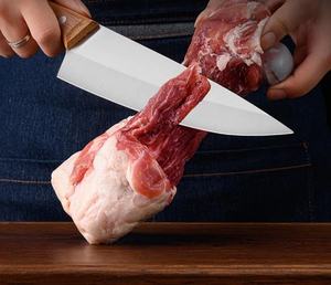 Cuchillo de chef Cuchillo de cocina afilado profesional 4CR13 Acero inoxidable Alto grado 8 pulgadas Cuchillos al por mayor Cocina Corte Alimentos chef - Product Image 5