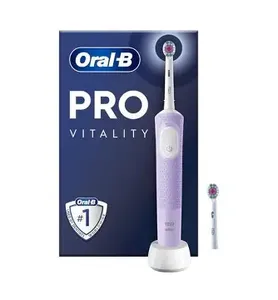 Cepillo de Dientes Eléctrico Recargable Oral-B Vitality 100 con Cerdas Medianas, 2 Modos, LED, Resistente al Agua IPX4, Carcasa de Aleación de Aluminio - Product Image 2