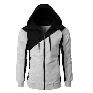 Sweat à capuche en coton pour homme, coupe ajustée, matière en molleton français, cordons de serrage réglables, adapté au style décontracté moderne. - Product Image 5