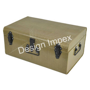 Customize Trunk Box Multipurpose storage Box <b>Suitcase</b> Hot Selling Eco Friendly Lightweight And Durable metal box Custom logo - Product Image 3