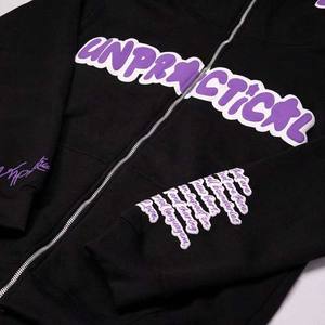 100% nouveau coton XXL surdimensionné pull à capuche haute rue mode bouffée impression solide à capuche dernier Pakistan hommes blanc - Product Image 2