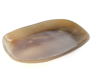 Bandeja de servicio de cuerno de búfalo natural Venta caliente Bandejas de servicio de cuerno natural Precio al por mayor - Product Image 1