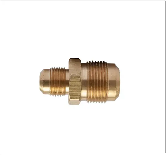 Brass Flare Fittings Component for Construction Engineering Automobile and Mechanical Industries Application Insertion Technique