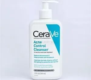 Obtenez les nettoyants anti-acné <span class=keywords><strong>CeraVe</strong></span> pour le visage, pour peaux sèches, à bas prix, formule non moussante pour une peau propre et lisse - Product Image 1