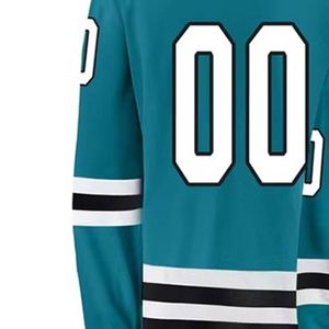 Jersey y ropa deportiva de hockey sobre hielo con nombre de equipo personalizado recién llegado para logotipo personalizado sublimado hecho en Pakistán - Product Image 5
