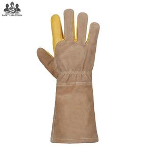 Guantes de Soldadura de Piel de Cabra Duraderos SAFETY SPECTRUM SS-WG-4899, con Detección de Pinchazos, para Uso en las Cuatro Estaciones, Ecológicos - Product Image 2