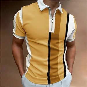Directo de fábrica, personalizado, para hombre, para camiseta Polo, alta calidad, transpirable, 100% algodón, de talla grande, patrón sólido, diseño liso personalizado - Product Image 5