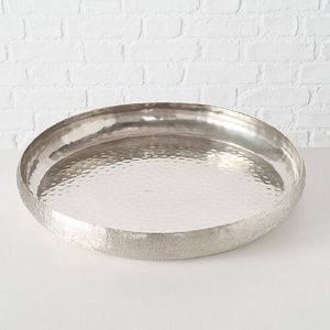 Bandeja de servicio de acero inoxidable con asas ergonómicas y agarre antideslizante para un transporte seguro y fácil de bebidas - Product Image 1