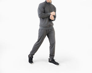 Chándales de invierno con logotipo personalizado Unisex transpirable peso pesado polar algodón chándales de gran tamaño para hombres - Product Image 3