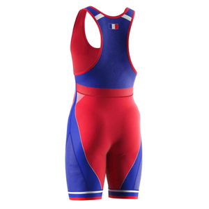 Uniforme de lutte personnalisé pour hommes uniforme de lutte de qualité supérieure uniforme d'haltérophilie pour jeunes vente en gros de l'équipe suisse - Product Image 4