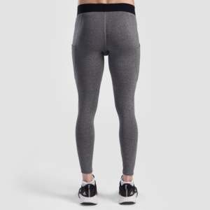 Leggings de compression pour hommes GA 2.0, couleur grise - Product Image 3