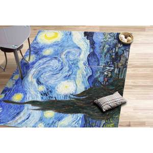 Starry Night Rug: <b>Van</b> Gogh Reproduction Area Rug,Nonwoven Soft Rug - Product Image 3