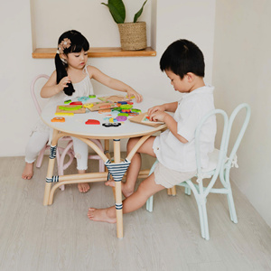 Silla de conejito de ratán natural hecha a mano superventas para niños de 2 a 7 años, material de madera para el hogar de Vietnam NhatMinh - Product Image 6