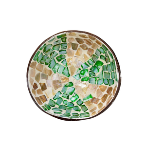 ชามกะลามะพร้าวเป็นมิตรต่อสิ่งแวดล้อมสำหรับสัมผัสที่เป็นเอกลักษณ์เหมาะสำหรับเสิร์ฟของว่างและของตกแต่งบ้าน - Product Image 3