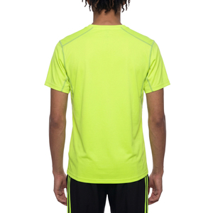 Camiseta Extra Grande de Algodón Sólido con Costuras en Contraste para Hombre - Product Image 5