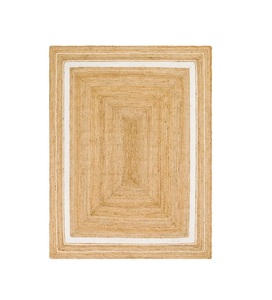 High Quality Jute Natural Hand Woven Door Decorative <strong>Floor</strong> <strong>Mats</strong> Simple Design Living Area Rug Runners for Car &amp; Prayer Use
