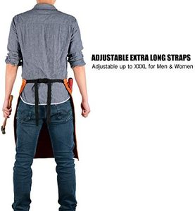 ผ้ากันเปื้อนสำหรับงานหนักงานหนังสำหรับงานไม้สไตล์ใหม่2025 - Product Image 4